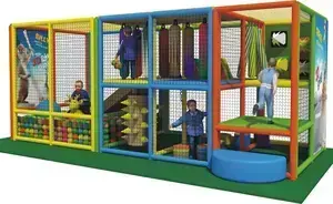 Vnitřní dětské hřiště pro kavárny, cukrárny a restaurace s dvouúrovňovou zónou