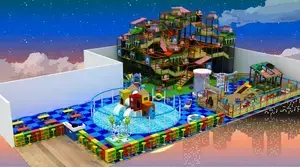 Zážitkové dětské centrum s tematickým designem a odpočinkovou zónou