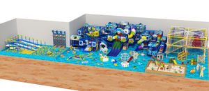 Velké dětské centrum na míru s aqua designem a multi-zónovým konceptem