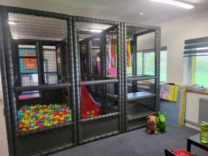 Dětská zóna v Litoměřicích pro aktivní hru a delší pobyt rodin