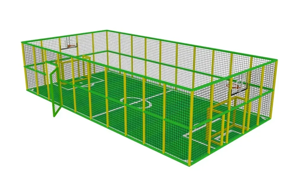 Multifunkční sportovní hřiště do interiéru pro dětská zábavní centra