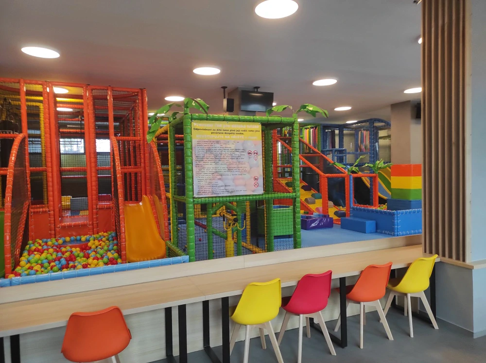 Dětské hřiště v Novém Jičíně jako součást rodinného centra